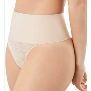 Maidenform Underwear Thong Medium High Rise Smoothing Tummy Tame #SE0049 New